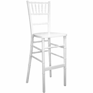 White Chiavari Bar Stool Rental