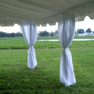 Tent Leg Drape
